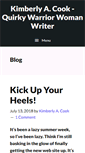 Mobile Screenshot of kimberlyacook.wordpress.com