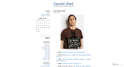 Desktop Screenshot of canuckjihad.wordpress.com