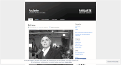 Desktop Screenshot of paularte.wordpress.com