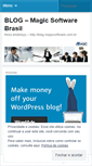 Mobile Screenshot of magicsoftwarebr.wordpress.com