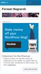 Mobile Screenshot of nagrarok.wordpress.com