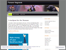 Tablet Screenshot of nagrarok.wordpress.com