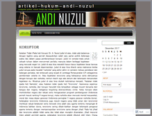 Tablet Screenshot of andinuzul.wordpress.com