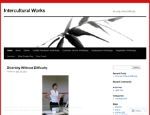 Tablet Screenshot of interculturalworks.wordpress.com