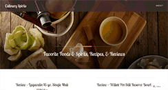 Desktop Screenshot of culinaryspirits.wordpress.com