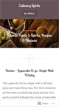 Mobile Screenshot of culinaryspirits.wordpress.com