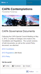 Mobile Screenshot of capapre.wordpress.com