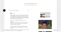Desktop Screenshot of makemassivecash.wordpress.com