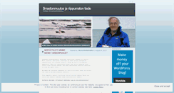 Desktop Screenshot of ilmasto.wordpress.com