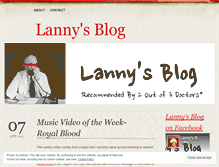 Tablet Screenshot of lannyfarmer.wordpress.com