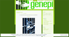 Desktop Screenshot of genepinord.wordpress.com