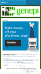 Mobile Screenshot of genepinord.wordpress.com