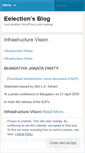Mobile Screenshot of eelection.wordpress.com