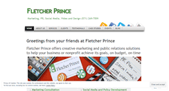 Desktop Screenshot of fletcherprince.wordpress.com