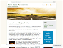 Tablet Screenshot of drivehome.wordpress.com
