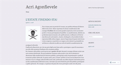 Desktop Screenshot of agonfievele.wordpress.com
