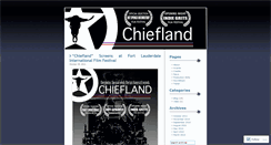Desktop Screenshot of chieflandthemovie.wordpress.com
