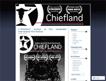 Tablet Screenshot of chieflandthemovie.wordpress.com