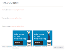 Tablet Screenshot of maragiliberti.wordpress.com