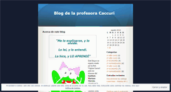 Desktop Screenshot of profecaccuri.wordpress.com