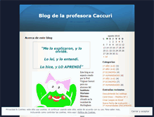 Tablet Screenshot of profecaccuri.wordpress.com