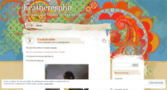 Desktop Screenshot of heatheresplin.wordpress.com