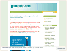 Tablet Screenshot of gandaube.wordpress.com