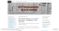 Desktop Screenshot of nottsblackarrow.wordpress.com