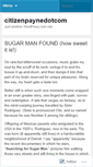 Mobile Screenshot of citizenpaynedotcom.wordpress.com