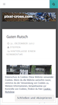 Mobile Screenshot of pixelcross.wordpress.com