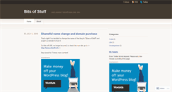 Desktop Screenshot of bitsofstuff.wordpress.com