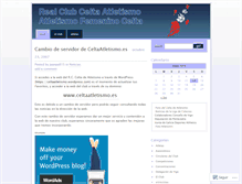 Tablet Screenshot of celtaatletismo.wordpress.com
