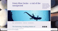 Desktop Screenshot of feistybluegeckofightsback.wordpress.com