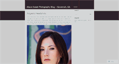 Desktop Screenshot of alexissweet.wordpress.com
