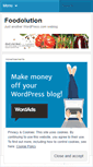 Mobile Screenshot of foodolutionary.wordpress.com