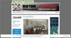 Desktop Screenshot of nyfightscene.wordpress.com