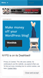 Mobile Screenshot of nyfightscene.wordpress.com