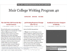 Tablet Screenshot of muirwritingting.wordpress.com