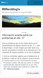 Mobile Screenshot of elblogdewilfero.wordpress.com