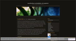 Desktop Screenshot of mondwechsel.wordpress.com