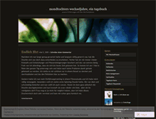 Tablet Screenshot of mondwechsel.wordpress.com