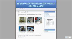 Desktop Screenshot of 5sfarmasijkns.wordpress.com