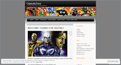 Desktop Screenshot of capsulezone.wordpress.com