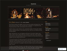 Tablet Screenshot of kissteriatoo.wordpress.com
