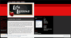 Desktop Screenshot of nikkislifelessons.wordpress.com