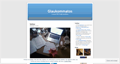 Desktop Screenshot of glaukommatos.wordpress.com