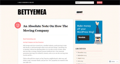 Desktop Screenshot of bettyemea.wordpress.com