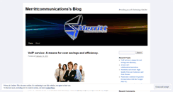 Desktop Screenshot of merrittcommunications.wordpress.com