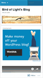 Mobile Screenshot of birdoflight.wordpress.com