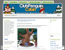 Tablet Screenshot of penguincabincp.wordpress.com